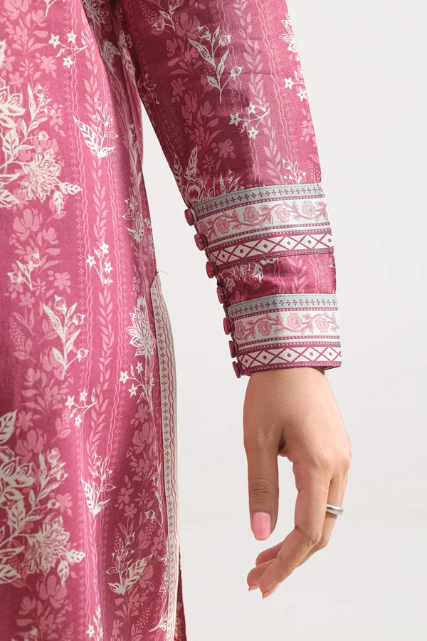 Unstitched Printed Lawn 2 Piece (Shirt/Dupatta)