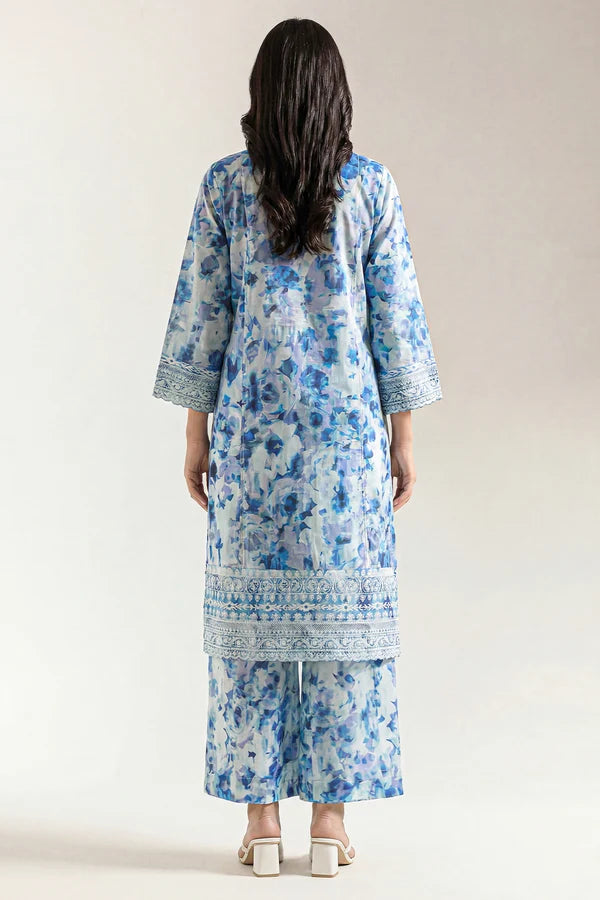 Unstitched Printed Lawn 2 Piece (Shirt/Trouser)