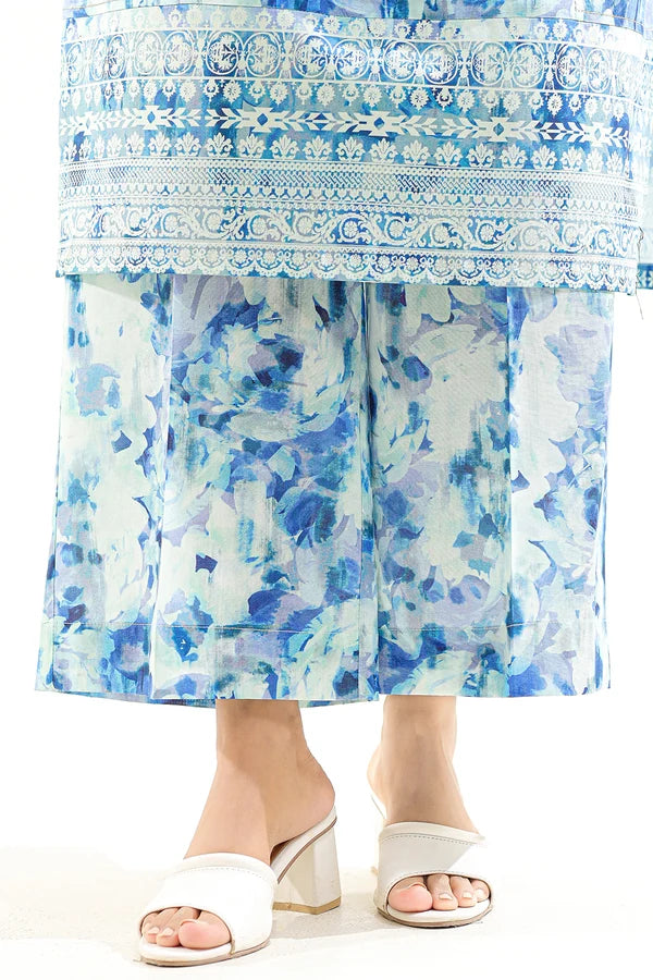 Unstitched Printed Lawn 2 Piece (Shirt/Trouser)